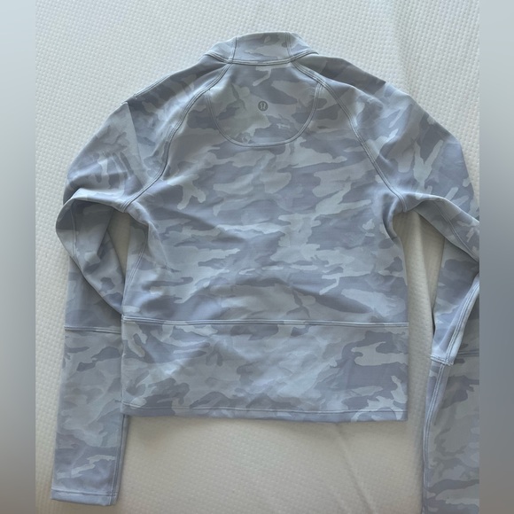 Lululemon white camo quarter zip - Picture 5 of 5